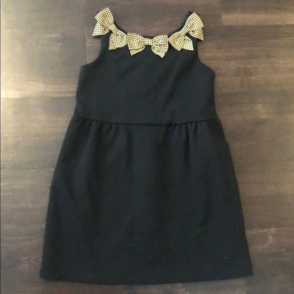 Janie and Jack Dress with bows  Girls Size 4